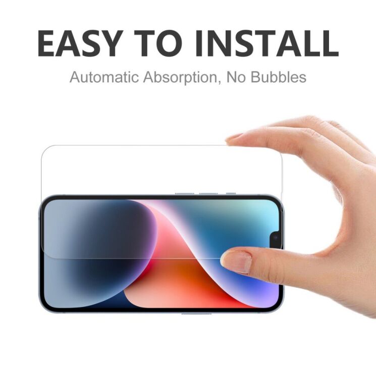 Защитное стекло ENKAY 0.26mm 9H для Apple iPhone 16e - Transparent: фото 6 из 7