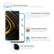 Защитное стекло Global Full Glue для Xiaomi Poco M3 - Black (281560B). Фото 2 из 3