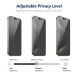 Защитное стекло HAT PRINCE Anti-Spy для Apple iPhone 15 Pro Max - Black (339491B). Фото 4 из 8
