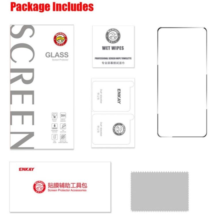 Защитное стекло HAT PRINCE Full Glue Cover для OnePlus Nord 4 - Transparent: фото 8 из 8