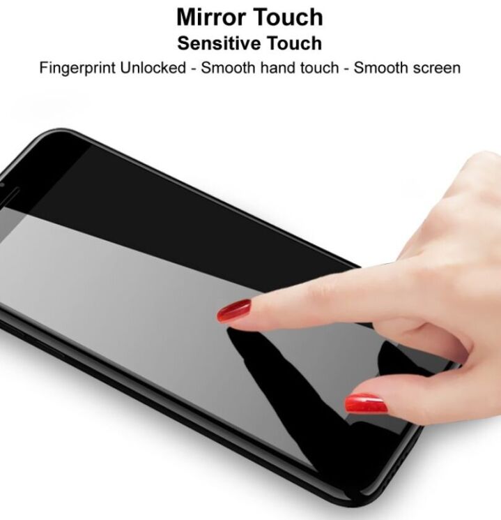 Защитное стекло IMAK 3D Curved Full Covering для Motorola Razr 50 Ultra - Black: фото 7 из 10