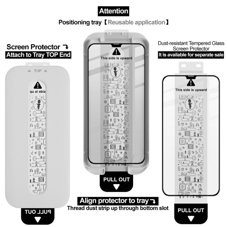 Защитное стекло IMAK Easy Install Full GLue для iPhone 12 / 12 Pro - Black (369215B) Защитное стекло IMAK Easy Install Full GLue для iPhone 12 / 12 Pro - Black: фото 10 из 12