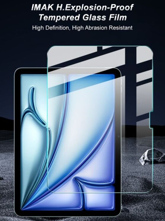 Защитное стекло IMAK H Screen Guard для Apple iPad Air 11 M3/M2 (2025/2024): фото 7 из 9