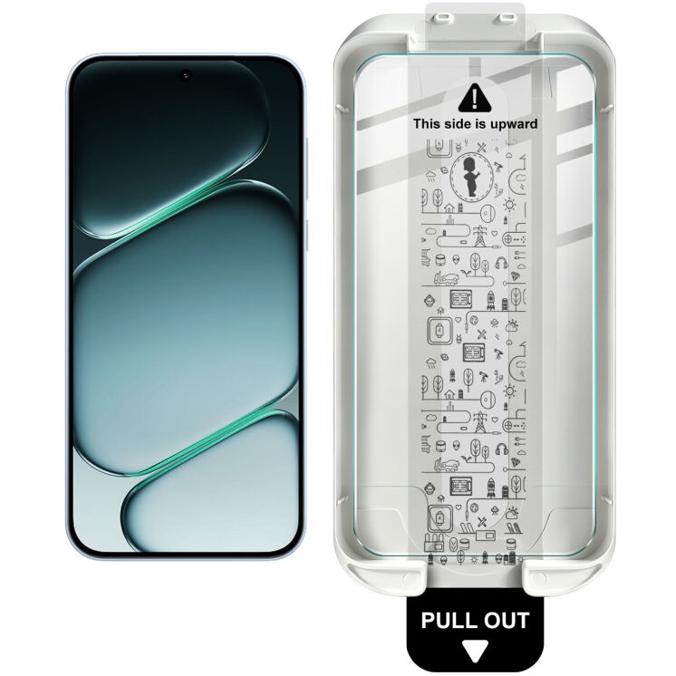Защитное стекло IMAK Ice Crystal Glass для OnePlus Nord CE6: фото 2 из 13
