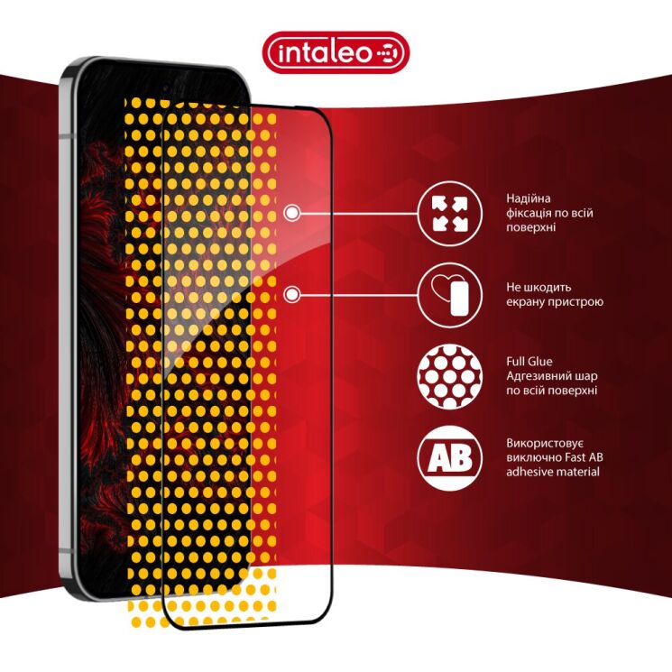 Захисне скло Intaleo Full Glue для Google Pixel 9 Pro XL - Black: фото 8 з 9