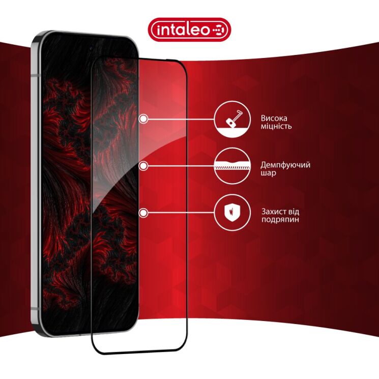 Захисне скло Intaleo Full Glue для Google Pixel 9 Pro XL - Black: фото 6 з 9