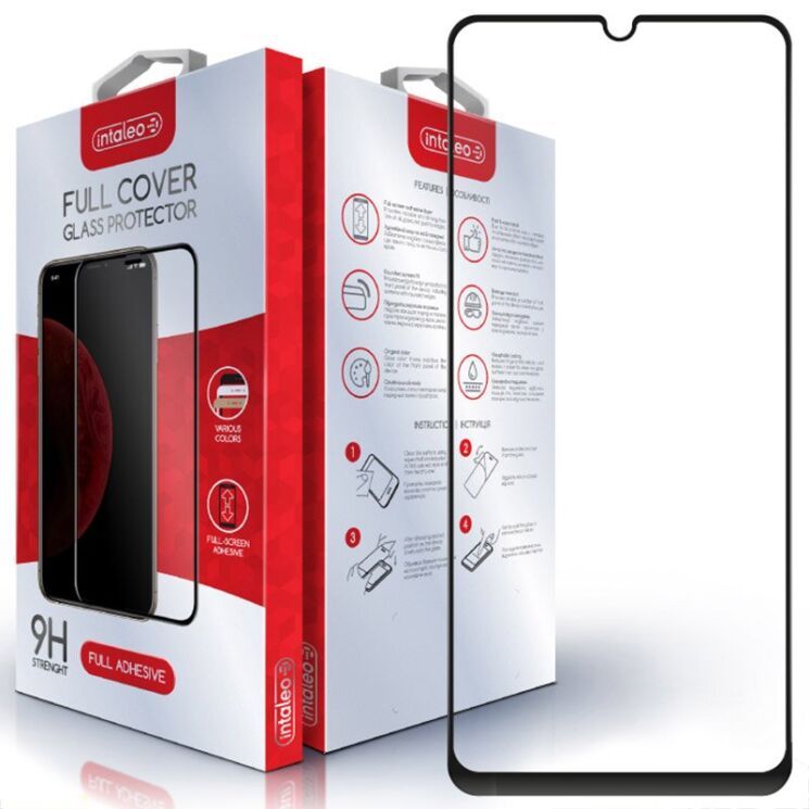 Защитное стекло Intaleo Full Glue для Realme C53 - Black: фото 1 из 9