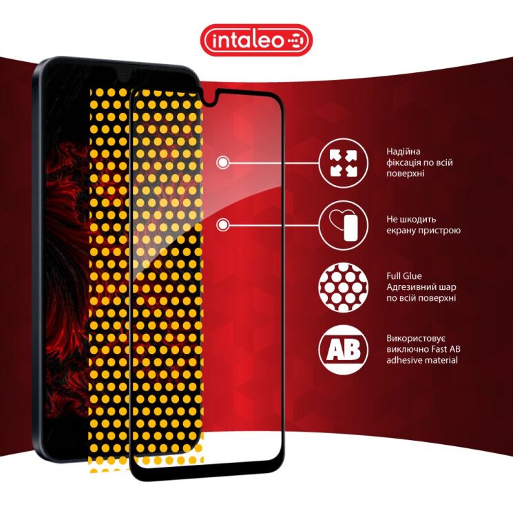 Защитное стекло Intaleo Full Glue для Samsung Galaxy A16 (A165) - Black: фото 8 из 9