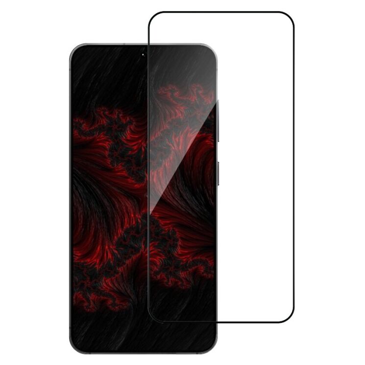 Захисне скло Intaleo Full Glue для Samsung Galaxy S25 (S931) - Black: фото 1 з 8