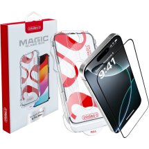 Захисне скло Intaleo MagicBox для Apple iPhone 16 Pro Max - Black: фото 1 з 8