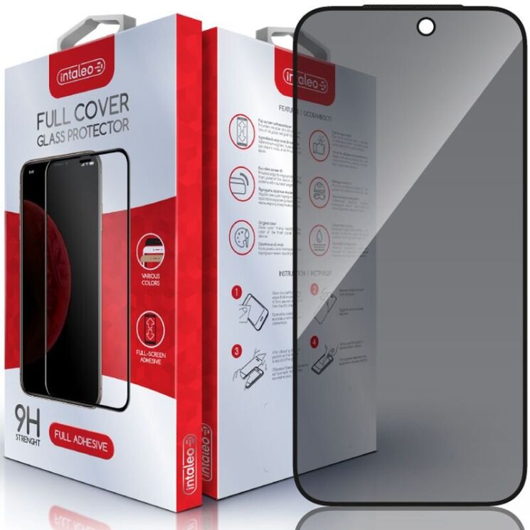 Захисне скло Intaleo Privacy для iPhone 18 Pro Max - Black: фото 1 з 10
