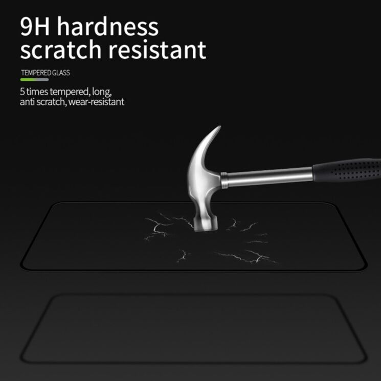 Защитное стекло MOFI Full Glue Protect для Xiaomi Poco F4 / Redmi K40S - Black: фото 5 из 10
