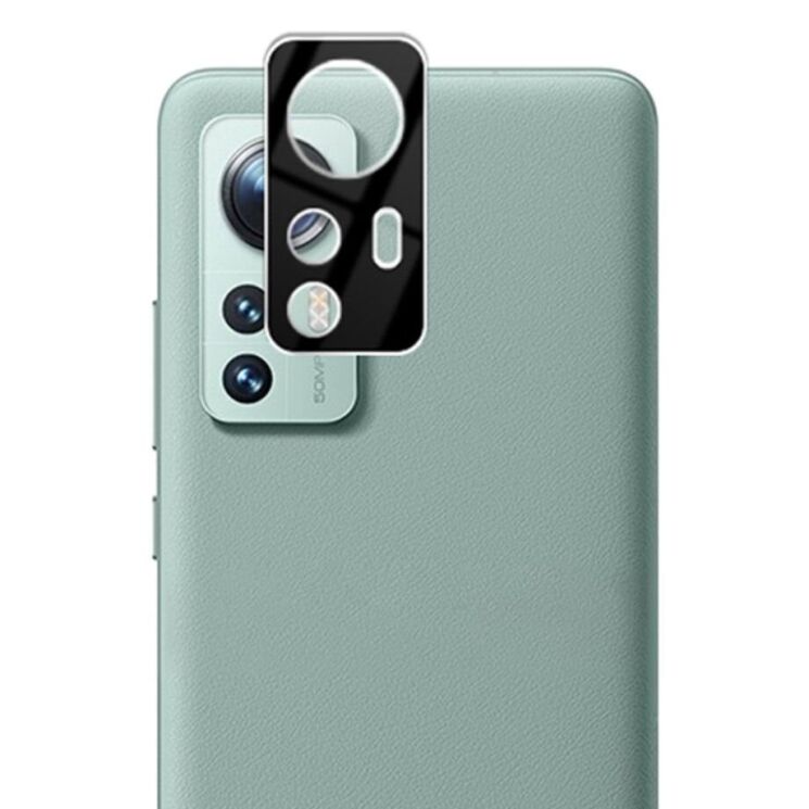 Захисне скло на камеру AMORUS Black Lens для Xiaomi 12 Pro - Black: фото 1 з 7