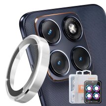 Защитное стекло на камеру ENKAY Metal Ring для Motorola Edge 70 Fusion - Silver: фото 1 из 7