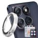 Защитное стекло на камеру ENKAY Metal Ring для Motorola Edge 70 Fusion - Silver (409511S). Фото 1 из 7