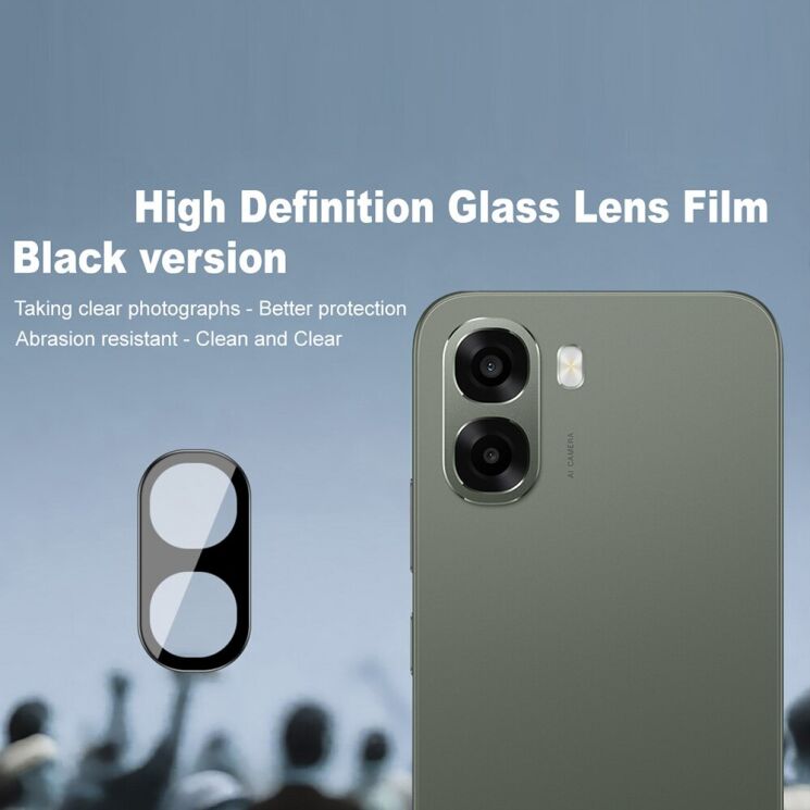 Защитное стекло на камеру IMAK Black Glass Lens для OPPO A6x - Black (406514B) Защитное стекло на камеру IMAK Black Glass Lens для OPPO A6x - Black: фото 2 из 7