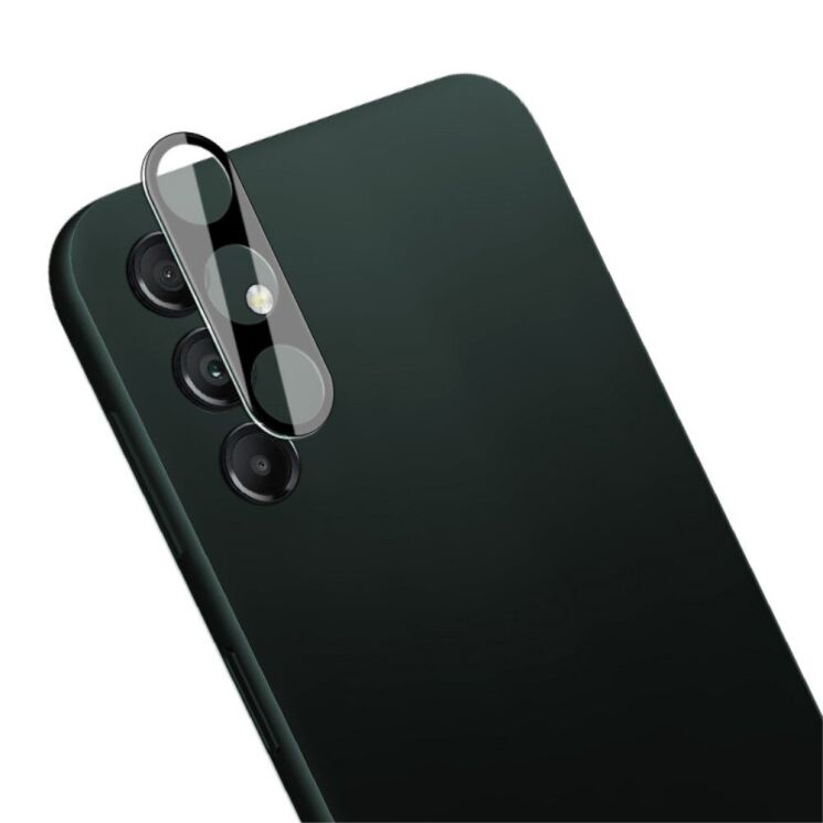 Защитное стекло на камеру IMAK Black Glass Lens для Samsung Galaxy A25 (A256) - Black: фото 2 из 13