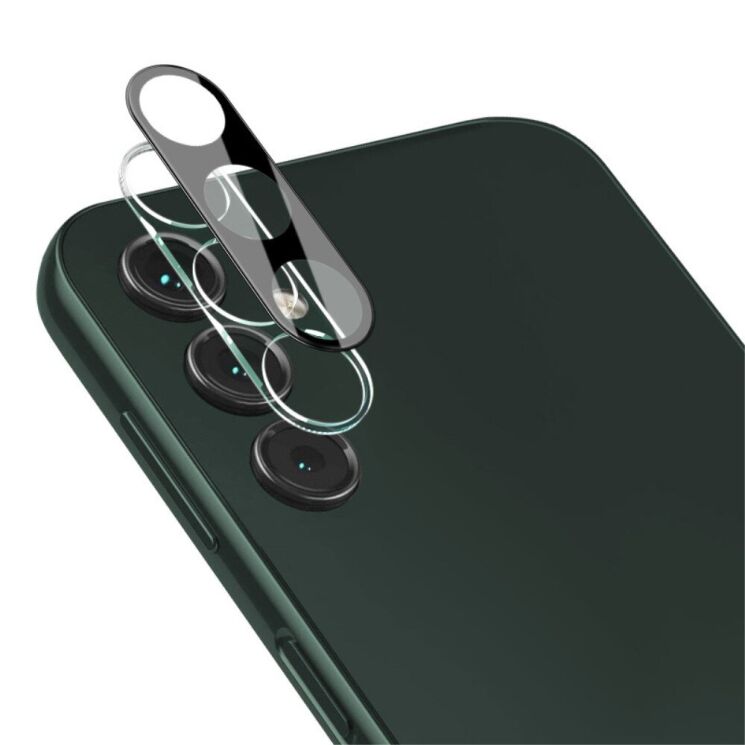 Защитное стекло на камеру IMAK Black Glass Lens для Samsung Galaxy A25 (A256) - Black: фото 1 из 13