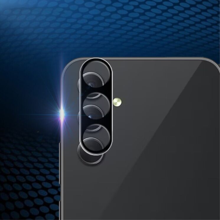 Защитное стекло на камеру MOCOLO Black Camera Lens для Samsung Galaxy A35 (A356) - Black: фото 5 из 6