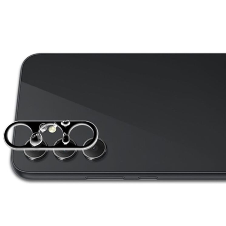 Защитное стекло на камеру MOCOLO Black Camera Lens для Samsung Galaxy A35 (A356) - Black: фото 3 из 6