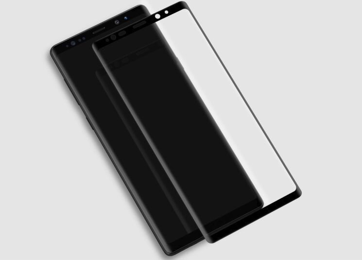 Захисне скло NILLKIN 3D CP+ MAX для Samsung Galaxy Note 9 - Black: фото 10 з 16
