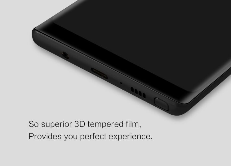 Захисне скло NILLKIN 3D CP+ MAX для Samsung Galaxy Note 9 - Black: фото 13 з 16