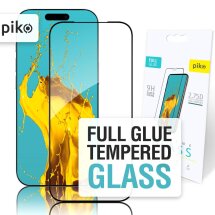 Защитное стекло Piko Full Glue для iPhone 17 Pro - Black: фото 1 из 5