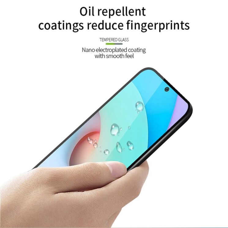 Захисне скло PINWUYO Full Glue Cover для Xiaomi 12T / 12T Pro - Black: фото 9 з 12