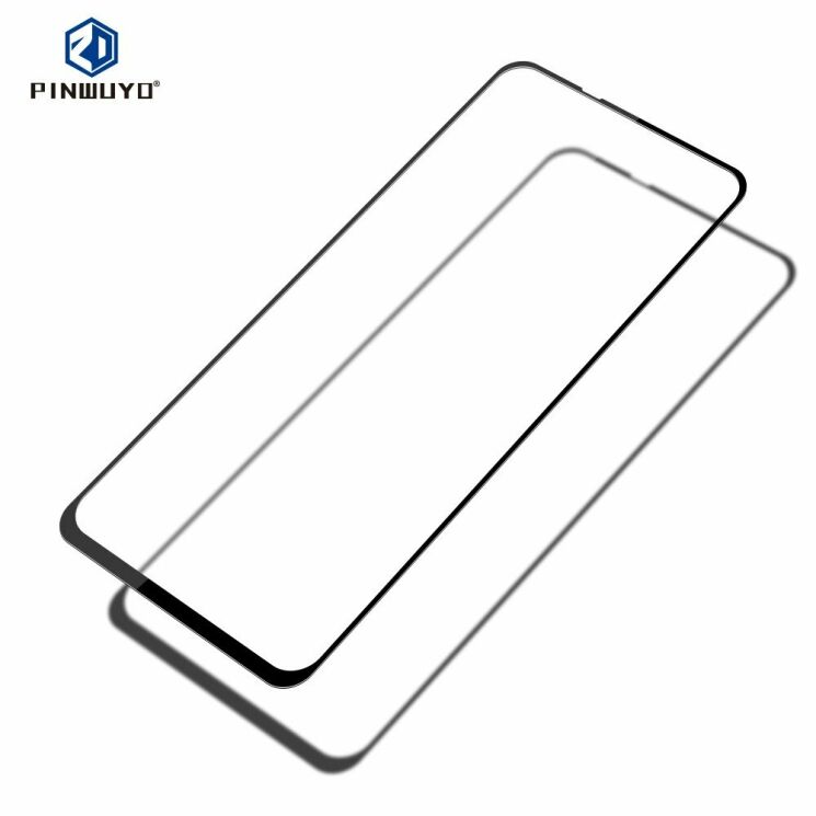 Защитное стекло PINWUYO 3D Full Glue Cover для Xiaomi Redmi Note 9 / Redmi 10X - Black: фото 3 из 13