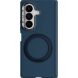 Защитный чехол ABEEL Silk Ring Magnetic (FF) для Samsung Galaxy Fold 8 Ultra - Dark Blue (424068DB). Фото 1 из 8