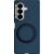 Защитный чехол ABEEL Silk Ring Magnetic (FF) для Samsung Galaxy Fold 8 Ultra - Dark Blue: фото 1 из 8