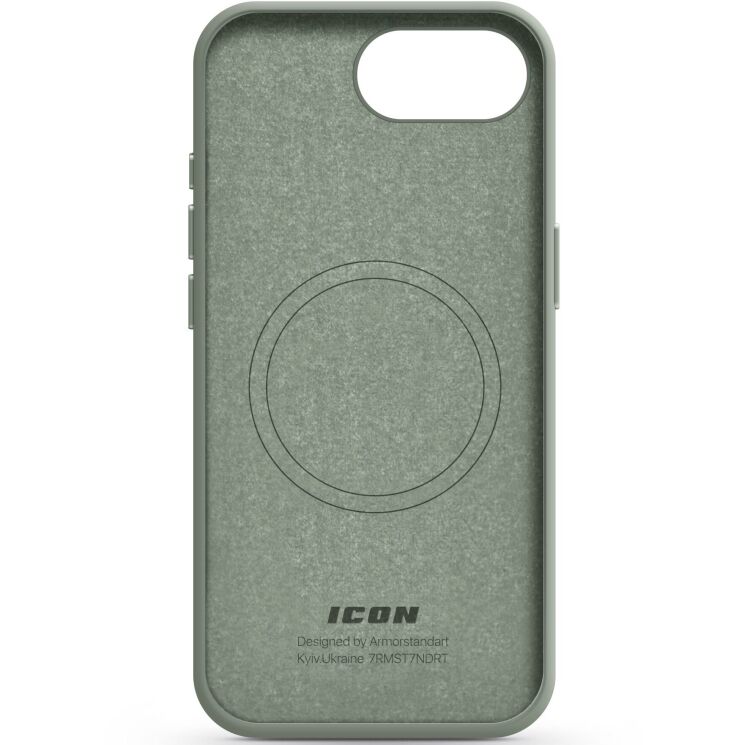 Защитный чехол ArmorStandart ICON2 MagSafe для Apple iPhone 16e - Green: фото 2 из 3