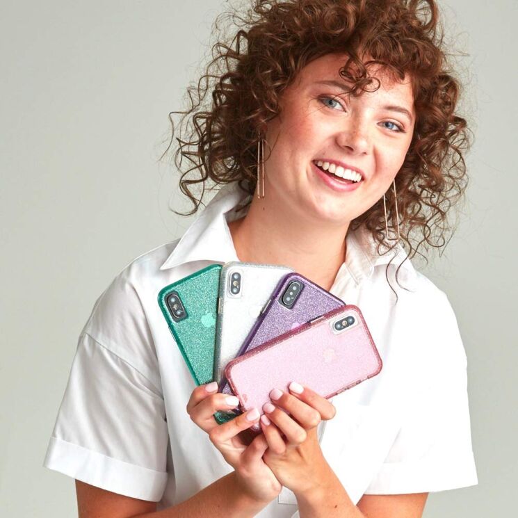 Защитный чехол Case-Mate Sheer Crystal для Apple iPhone X / iPhone XS - Teal: фото 8 из 8