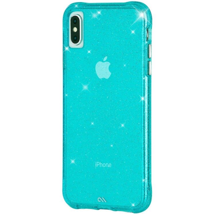 Защитный чехол Case-Mate Sheer Crystal для Apple iPhone X / iPhone XS - Teal: фото 2 из 8