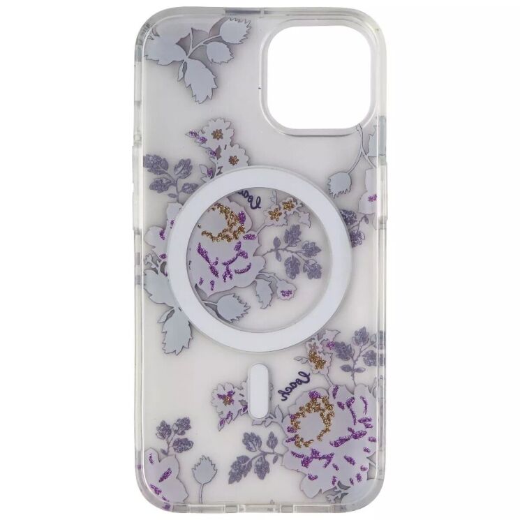 Защитный чехол Coach Protective MagSafe для Apple iPhone 13 - Moody Floral: фото 2 из 3