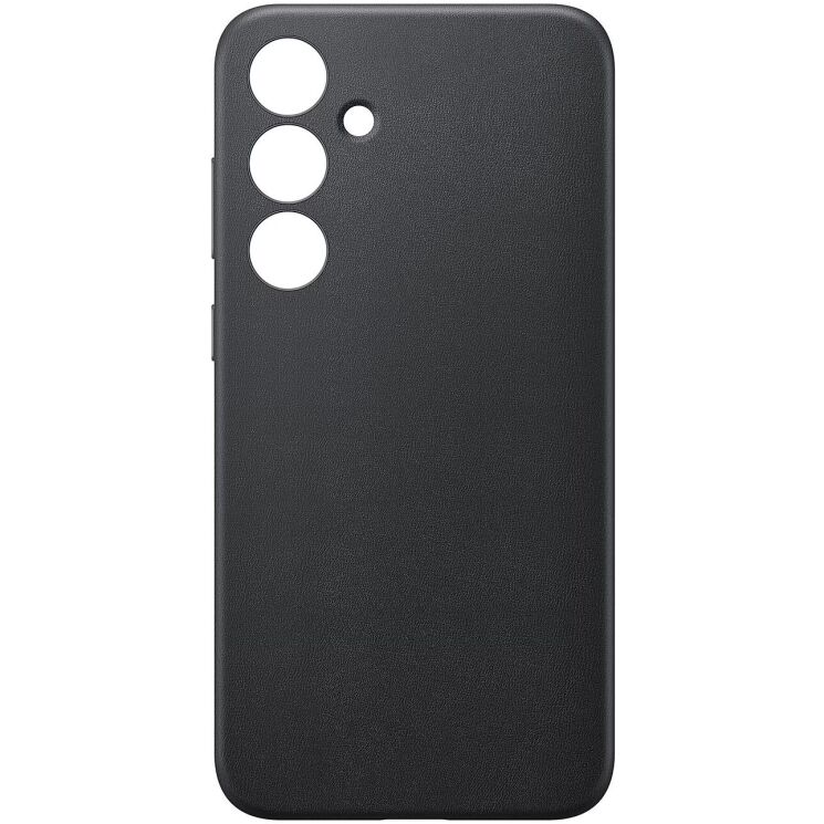 Защитный чехол Copiex Leather Cover для Samsung Galaxy S24 Plus (S926) - Black: фото 4 из 5