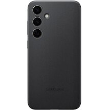Защитный чехол Copiex Leather Cover для Samsung Galaxy S24 Plus (S926) - Black: фото 1 из 5