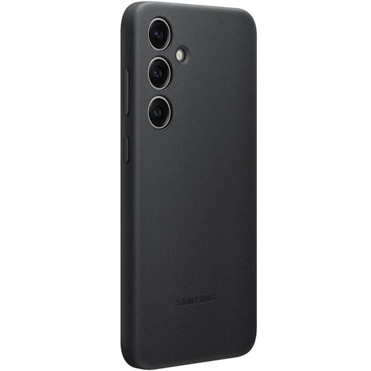 Защитный чехол Copiex Leather Cover для Samsung Galaxy S24 Plus (S926) - Black: фото 2 из 5