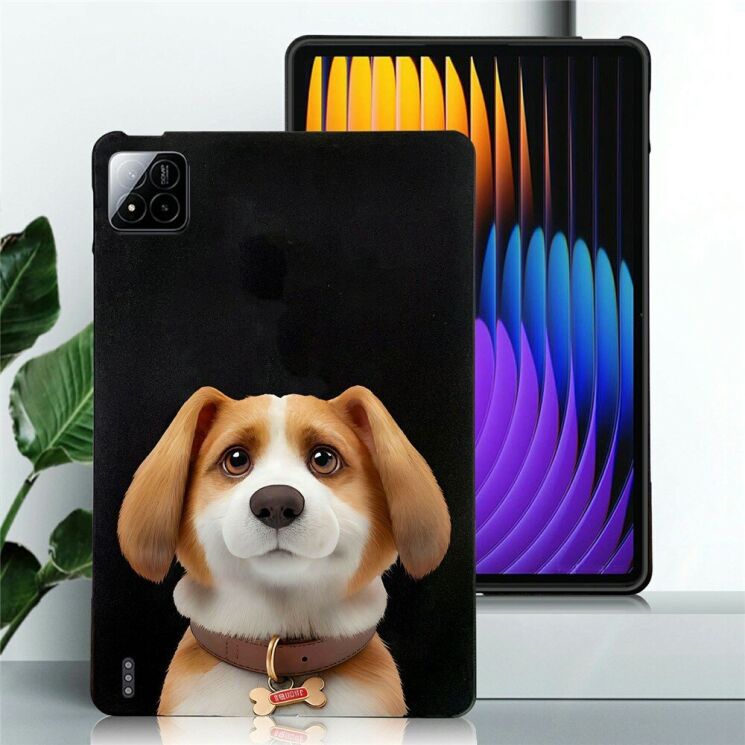 Захисний чохол Deexe Animal Series для Xiaomi Pad 7 / 7 Pro - Harrier Beagle: фото 2 з 5
