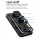 Защитный чехол Deexe Armor Shield для Apple iPhone 15 - Black (329545B). Фото 8 из 9