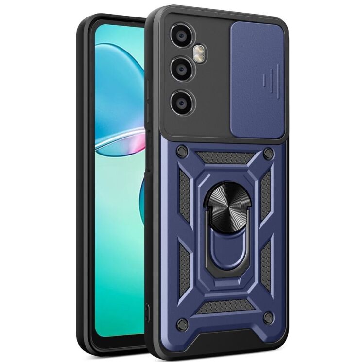 Защитный чехол Deexe Armor Shield для Realme C65 - Blue: фото 1 из 9