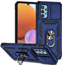 Защитный чехол Deexe Armor Shield для Samsung Galaxy A32 (А325) - Blue: фото 1 из 9