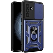 Защитный чехол Deexe Armor Shield для Samsung Galaxy A56 (A566) - Blue: фото 1 из 9
