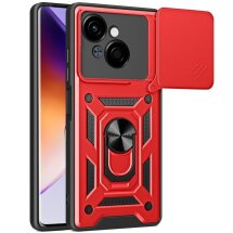 Защитный чехол Deexe Armor Shield для TECNO Spark Go 1 - Red: фото 1 из 9