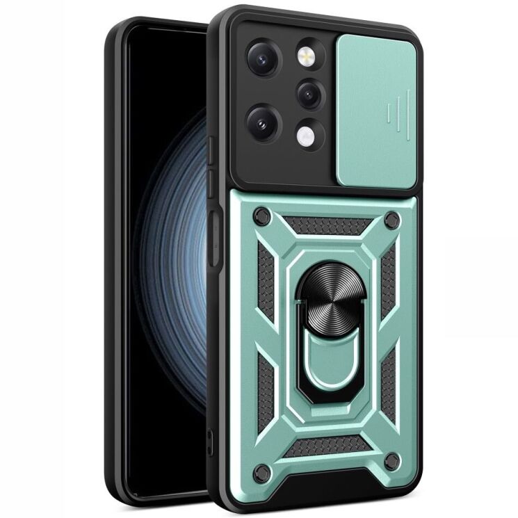 Захисний чохол Deexe Armor Shield для Xiaomi Redmi 12 - Green: фото 1 з 8