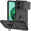 Защитный чехол Deexe Armor Shield для Xiaomi Redmi 13C / Poco C65 - Black (342566B)