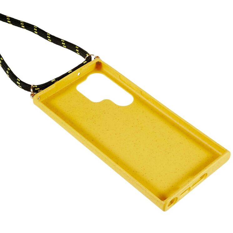 Защитный чехол Deexe Astra Case для Samsung Galaxy S26 Ultra - Yellow: фото 4 из 6