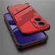Защитный чехол Deexe Bibercas для Xiaomi Poco F7 - Red (381114R). Фото 4 из 6