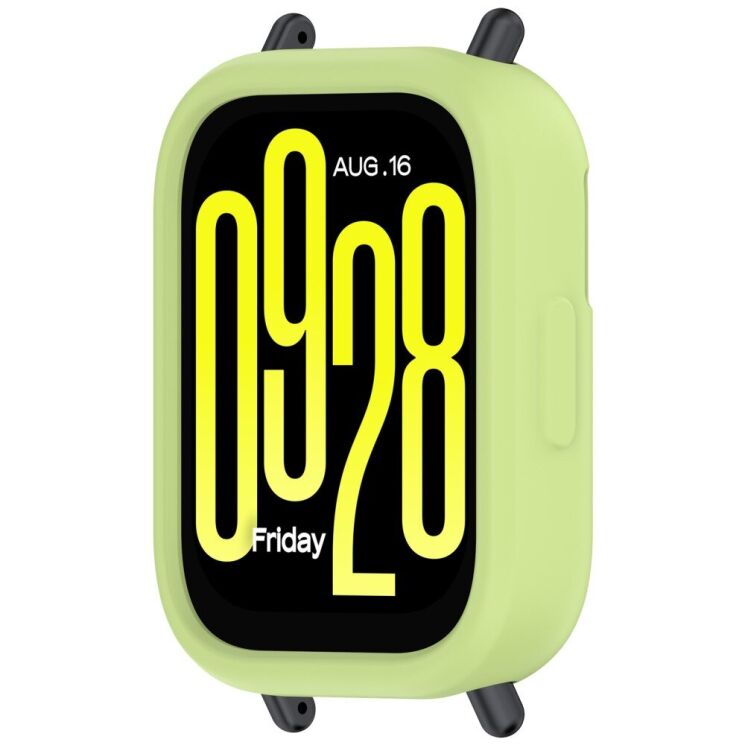 Защитный чехол Deexe Color Frame для Xiaomi Redmi Watch 5 Active - Lime: фото 5 из 8