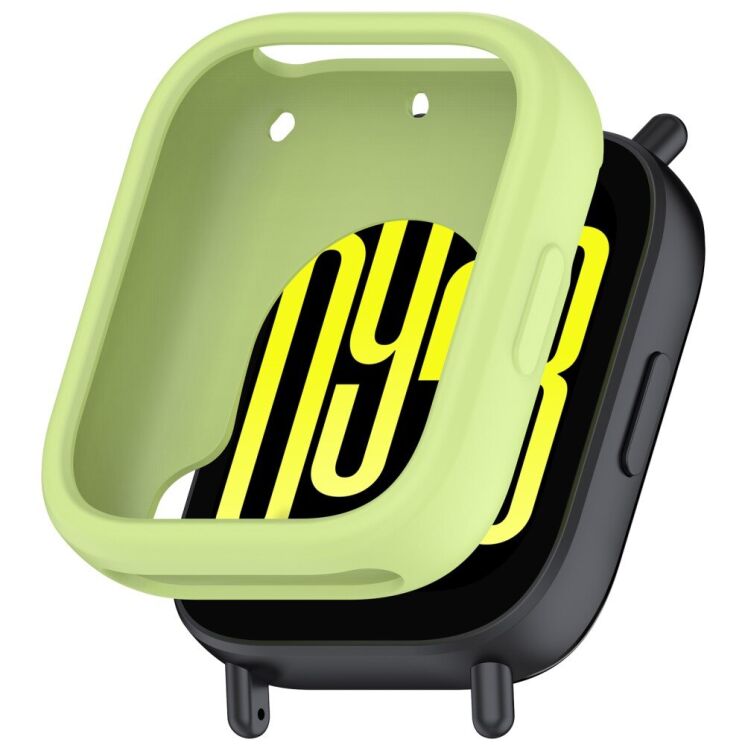 Защитный чехол Deexe Color Frame для Xiaomi Redmi Watch 5 Active - Lime: фото 1 из 8